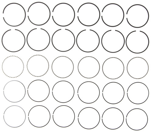 Mahle 51473CP - Rings GMC Pass 173 2.8L Eng 87-89189 3.1L Eng 88-93 GMC Trk 189 3.1L Plain Ring Set