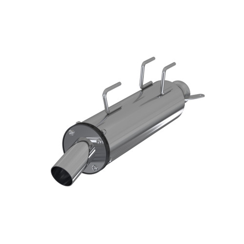MBRP AT-9527PT - 4.0 Inch Slip-on Muffler Assembly 2010 Polaris Ranger 500EFI and 10-17 Polaris Ranger 800
