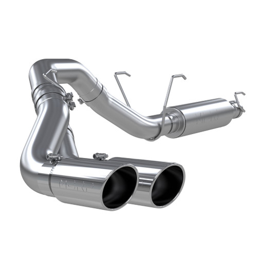 MBRP S5150409 - 4 Inch Cat Back Exhaust System For 14-Up RAM 2500/3500 6.4L Single Side Dual Outlet T409 Stainless Steel