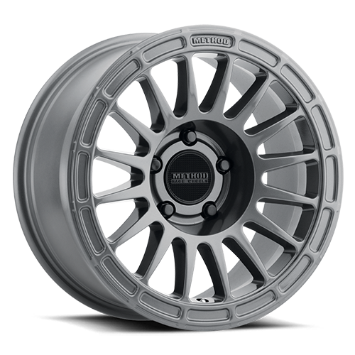 Method Wheels MR31478550800 - Aluminum Wheels 17x8.5 MR314 Bolt Pattern 5 On 127 Offset 0 Lip Size 0 Gloss Titanium GY Method