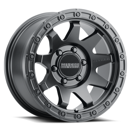 Method Wheels MR31778558500 - Aluminum Wheels 17x8.5 MR317 Bolt Pattern 5 On 150 Offset 0 Lip Size 0.83 Matte Black MB Method