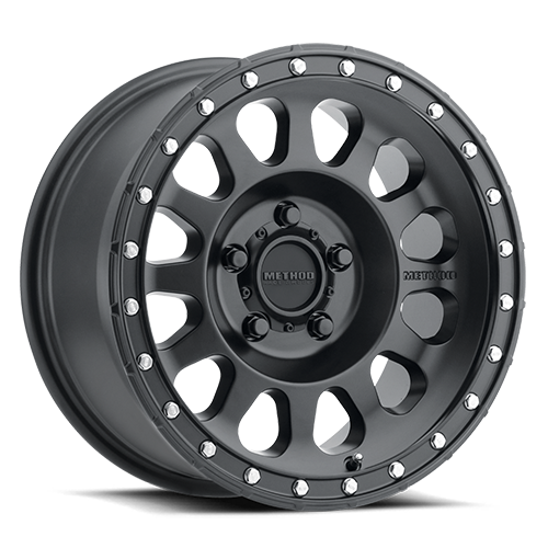 Method Wheels MR31589058518 - Aluminum Wheels 18x9 MR315 Bolt Pattern 5 On 150 Offset 18 Lip Size 1.65 Matte Black MB Method