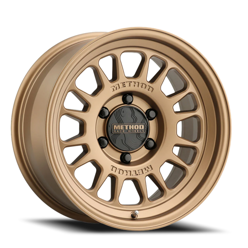 Method Wheels MR31888560940 - Aluminum Wheels 18x8.5 MR318 Bolt Pattern 6 On 139.7 Offset 40 Lip Size 1.22 Method Bronze BZ Method