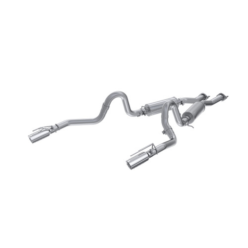 MBRP S7221AL - 1999-2004 Ford Mustang GT/ Mach 1 4.6L Aluminized Steel 2.5 Inch Cat-Back Dual Rear Exit