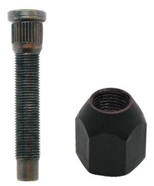 Moroso 46420 - Wheel Stud & Lug Nut Kit - 1/2in-20 x 3in - .563in Diameter