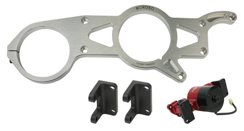 Moroso 63823 - Ford Small Block Alternator & Vacuum Pump Mount - CSR (Early) Water Pump - 93mm Alternator