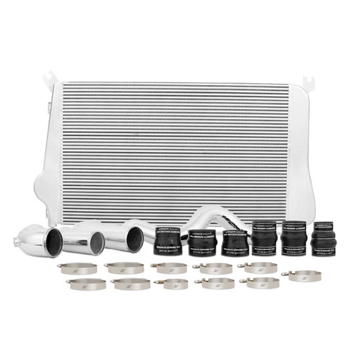 Mishimoto MMINT-DMAX-11KSL - 11+ Chevrolet/GMC Duramax Intercooler Kit (Silver)