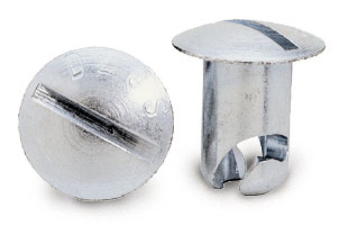 Moroso 71359 - Quick Fastener - Oval Head - 7/16in x .450in - Steel - 10 Pack