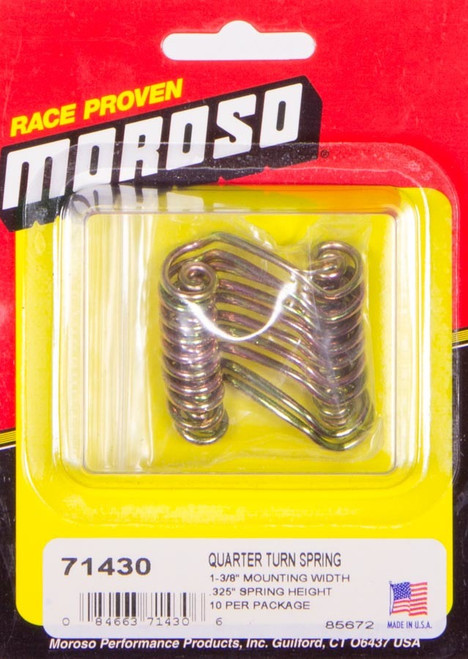 Moroso 71430 - Quick Fastener Spring - 1in x .325in