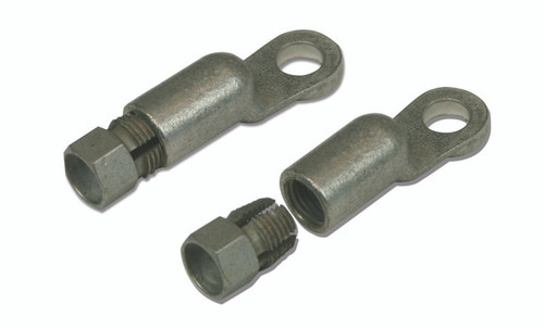 Moroso 74172 - Battery Cable Remote Fitting End Kit - Compression Style End - 1/2in - 2 Pack