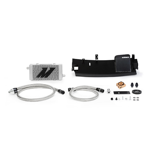 Mishimoto MMOC-RS-16TSL - 2016+ Ford Focus RS Thermostatic Oil Cooler Kit - Silver