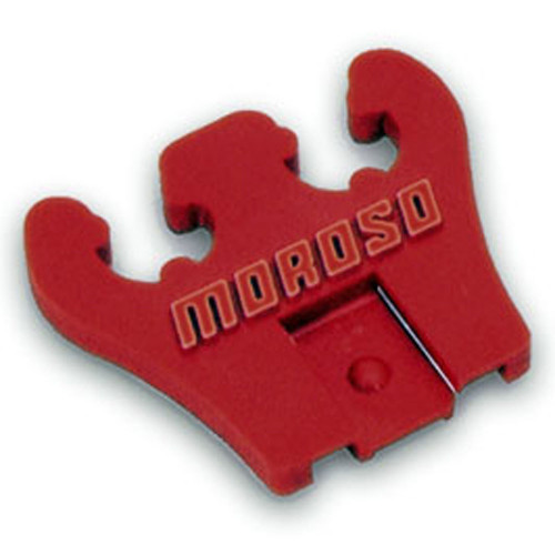 Moroso 97833 - Wire Loom - 7-9mm - 2 Hole - Red - 2 Per Card