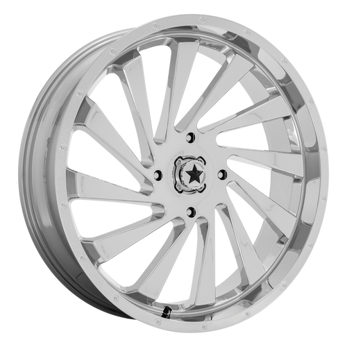 MSA Offroad Wheels M46-024756C - M46 Blade 24X7 Chrome