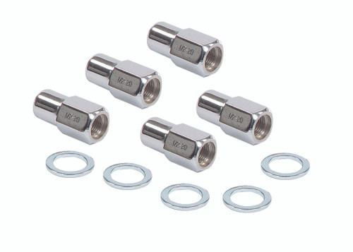 Mr. Gasket 4301G - Competition Open End Style Lug Nuts -Set Of 5