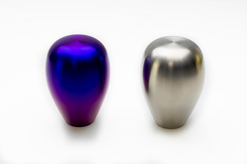 MXP MXTBSKB - Burned Titanium Tear Drop Shift Knob w/Insert