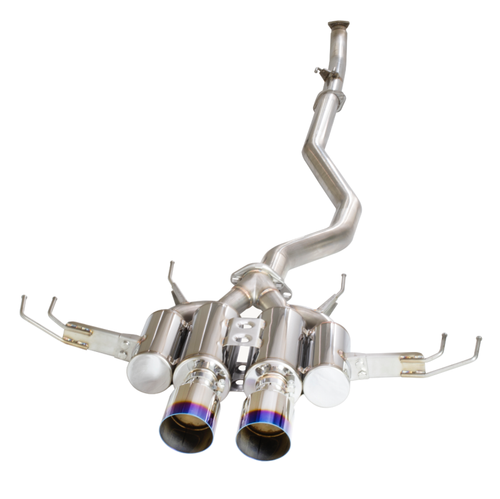 MXP MXCRFK8B - 2017+ Honda Civic Type R Comp RS Exhaust System w/ Burnt Tips
