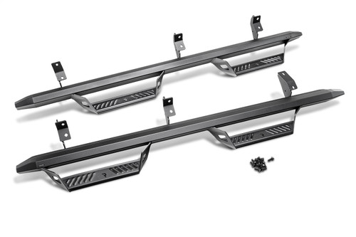 N-Fab PRD1577CC-TX - Predator Pro Step System 15.5-17 Dodge Ram 1500 Crew Cab - Tex Black