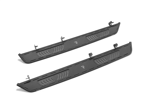 N-Fab NBC19CC-TX - 19-21 GMC 1500 Crew Crab Roan Running Boards - Textured Black