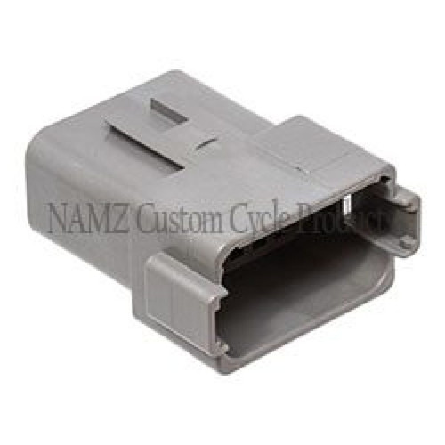 NAMZ DR-12G - Deutsch DT Series 12-Wire Receptacle & Wedgelock - Gray (HD 72129-94GY)