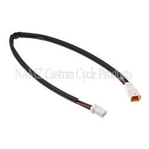 NAMZ NTBW-J08 - 16-23 V-Twin Softail Throttle-By-Wire Handlebar Wire Extension Harness 8in
