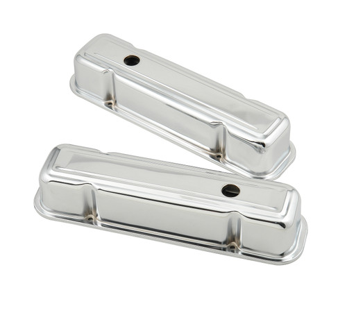 Mr. Gasket 9805 - Chrome Tall-Style Valve Covers