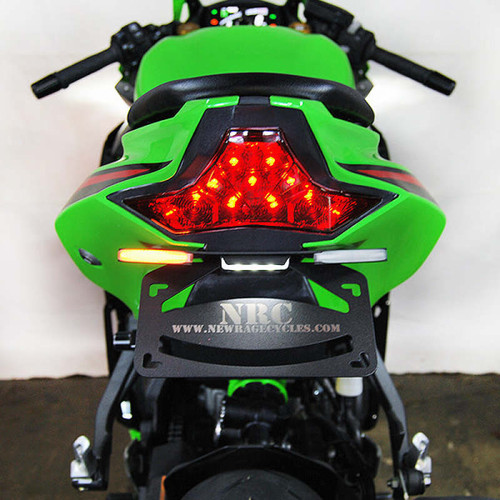 New Rage Cycles ZX4-FE-S - 23+ Kawasaki ZX-4R Fender Eliminator Kit