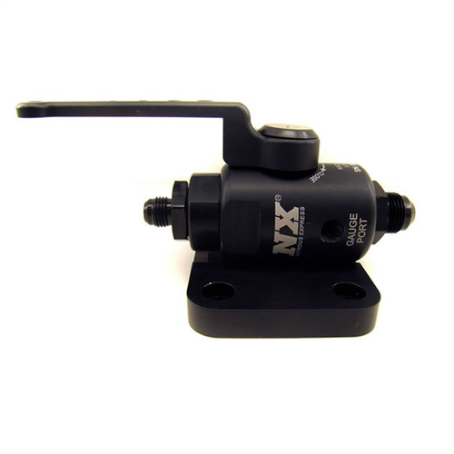 Nitrous Express 15851-4 - Remote Shutoff Nitrous Valve 4AN Male Inlet and Outlet
