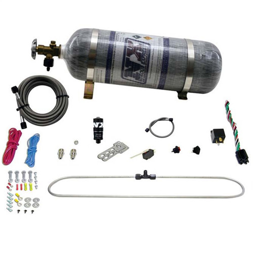 Nitrous Express 20000CR-12 - N-Tercooler System for CO2 w/Composite Bottle (Remote Mount Solenoid)