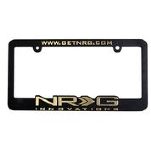 NRG LPF-101 - License Plate Frame - Gold