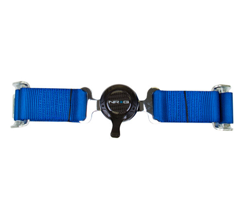 NRG SBH-4PCBL - 4PT 2in. Seat Belt Harness / Cam Lock - Blue