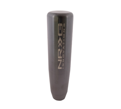 NRG SK-480BC - Universal Short Shifter Knob - 5in. Length / Heavy Weight 1.27Lbs. - Black Chrome