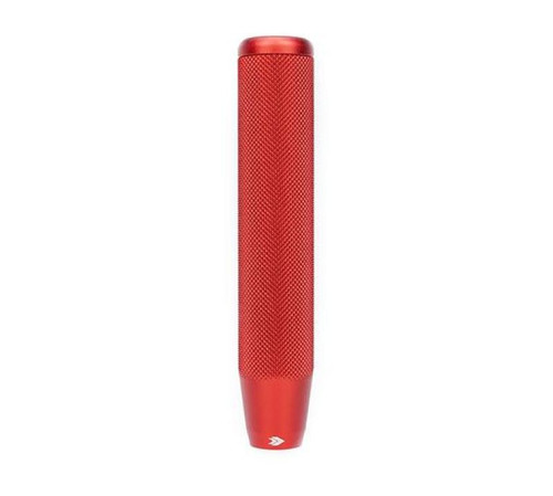 NRG SK-810RD - Shift Knob Knurl Hidden Gem Long Red