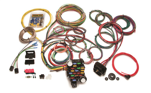 Painless Wiring 20104 - 28 Circuit Classic-Plus Customizable Muscle Car Harness