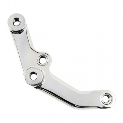Performance Machine 0023-1522NE-CH - 00-Up HD Front Bracket Assy - Alum - Chrome