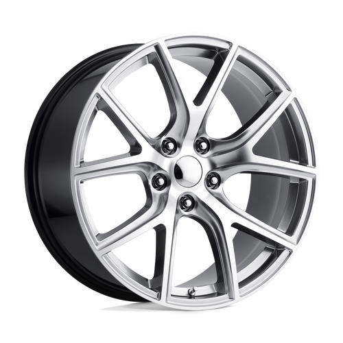 Performance Replicas 181HM-217350 - Pr181 20X10 Hyper Silver Machined