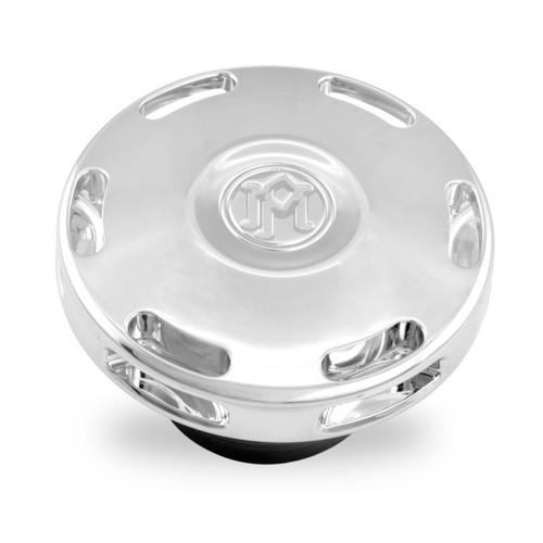 Performance Machine 0210-2071APX-CH - Fuel Cap Apex - Chrome