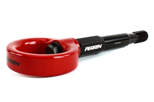Perrin PSP-BDY-232RD - 15-17 Subaru WRX & STI / 13-17 Crosstrek / 12-16 Impreza Tow Hook Kit (Front) - Red