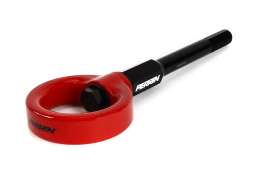 Perrin PSP-BDY-230RD - 02-07 Subaru WRX/STI Tow Hook Kit (Front) - Red