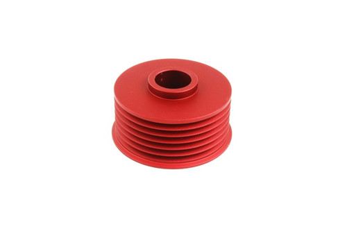 Perrin PSP-ENG-121RD - 15-25 Subaru WRX / 15-22 Crosstrek / 14-18 FXT Lightweight Alternator Pulley - Red