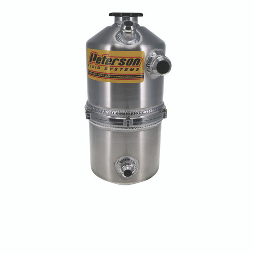 Peterson Fluid 08-0823 - Systems Oil Tank L/W 2Pc 1.5 Gallon Single Return