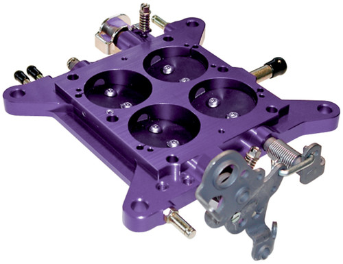 Proform 67148 - Carburetor Throttle Base Plate 4160 Model For 750 CFM Vacuum Secondary Carb Billet Aluminum