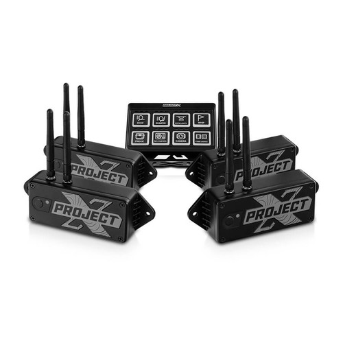PROJECT X GB538823-1 - App Connected Wireless Accessory Control Ecosystem Ghost Box Wireless Control 1 Keypad Plus 4 Modules  Offroad