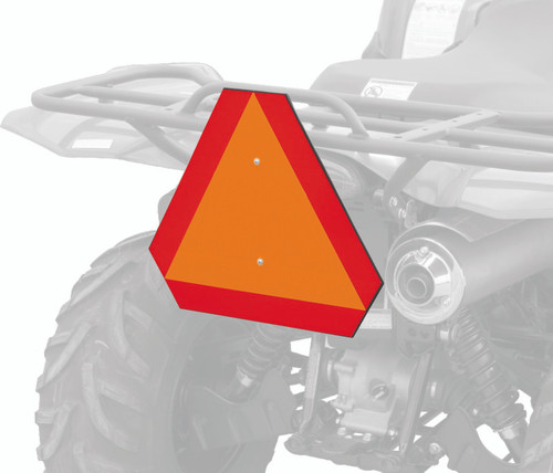 QuadBoss 211908 - Quadoss ATV Safety Emblem - Orange