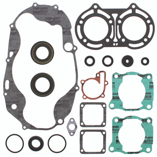 QuadBoss 563995 - 87-06 Yamaha YFZ350 Banshee Complete Gasket Set w/ Oil Seal