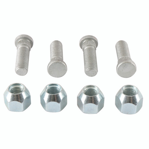 QuadBoss 608256 - 16-19 Can-Am Defender HD10 Front Wheel Stud & Nut Kit