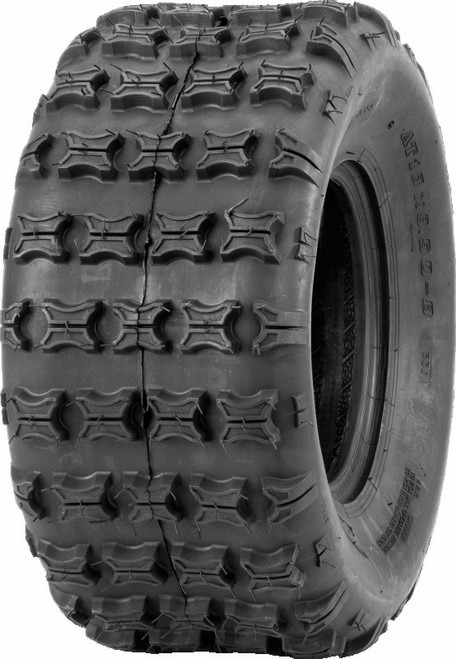 QuadBoss 608970 - QBT733 Series Tire - 18x9.5-8 4Ply