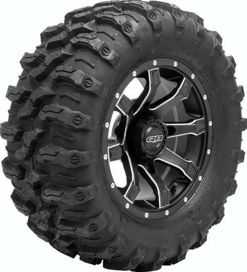 QuadBoss 609305 - QBT446 Radial Utility Tire - 26x11R14 8Ply