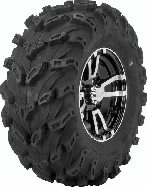 QuadBoss 609314 - QBT672 Radial Mud Tire - 27x11R12 8Ply