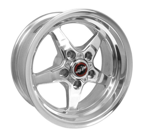 Race Star 92-570246DP - 92 Drag Star 15x7.00 5x4.75bc 3.50bs Direct Drill Polished Wheel
