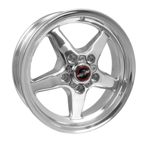 Race Star 92-550244DP - 92 Drag Star 15x5.00 5x4.75bc 2.38bs Direct Drill Polished Wheel